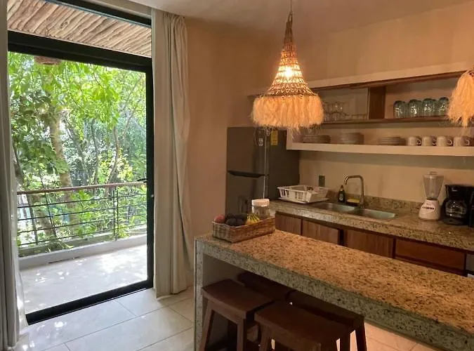 Apartment Jungle View 2bed 2bath Condo/ Wi-fi/ Pool/ Gym Tulum